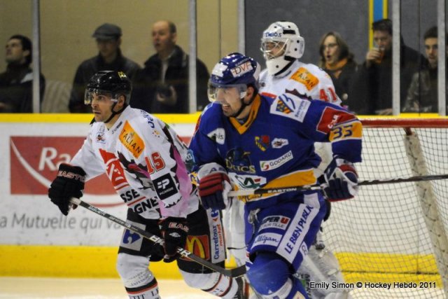 Photo hockey match Dijon  - Amiens  le 01/03/2011