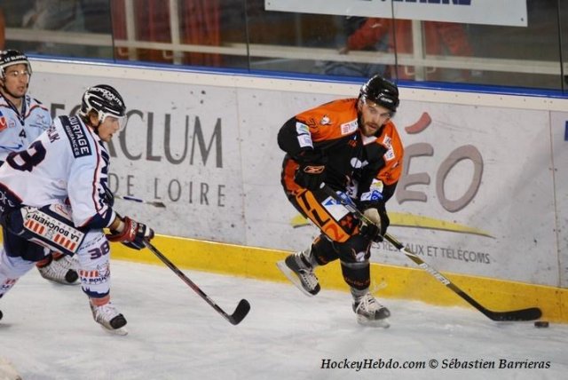 Photo hockey match Tours  - Angers  le 04/10/2008