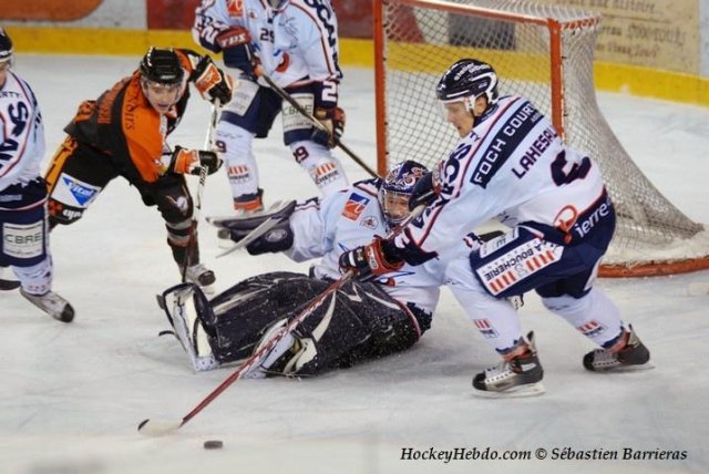 Photo hockey match Tours  - Angers  le 04/10/2008