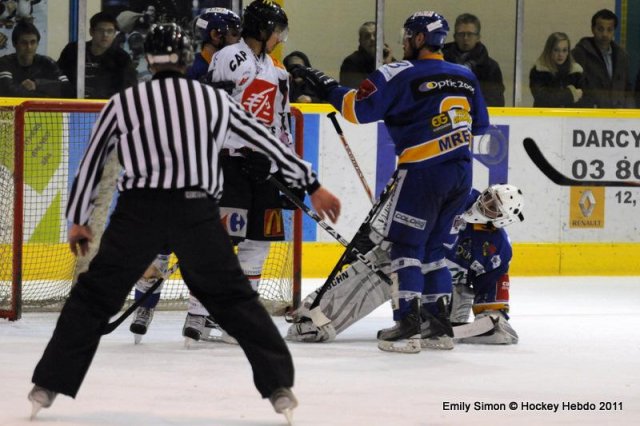 Photo hockey match Dijon  - Amiens  le 01/03/2011