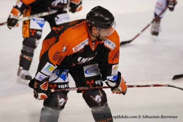 Photo hockey match Tours  - Angers  le 04/10/2008