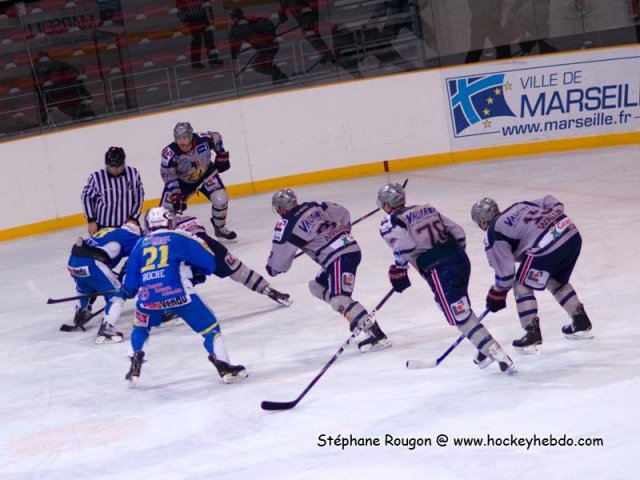 Photo hockey match Gap  - Grenoble  le 26/02/2011