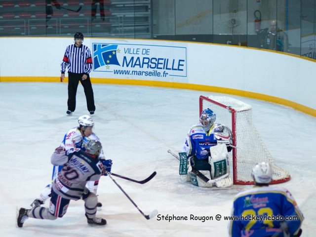 Photo hockey match Gap  - Grenoble  le 26/02/2011