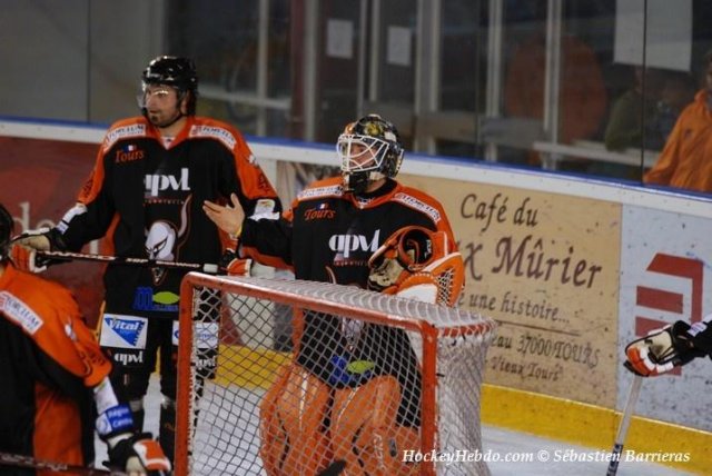 Photo hockey match Tours  - Angers  le 04/10/2008