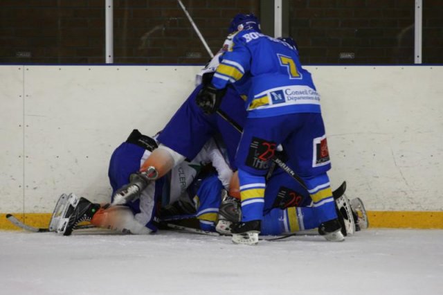 Photo hockey match Wasquehal Lille - Clermont-Ferrand le 26/02/2011