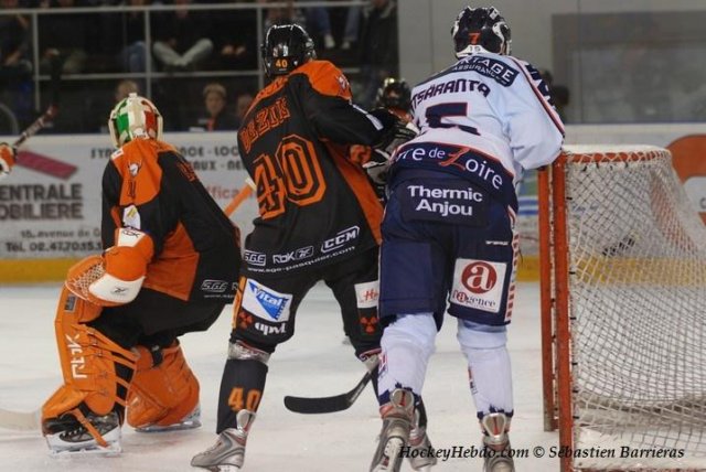 Photo hockey match Tours  - Angers  le 04/10/2008