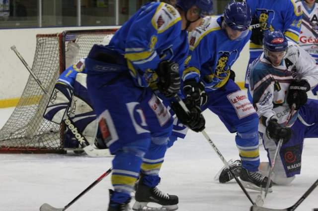 Photo hockey match Wasquehal Lille - Clermont-Ferrand le 26/02/2011