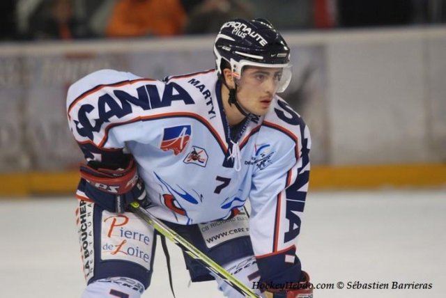 Photo hockey match Tours  - Angers  le 04/10/2008