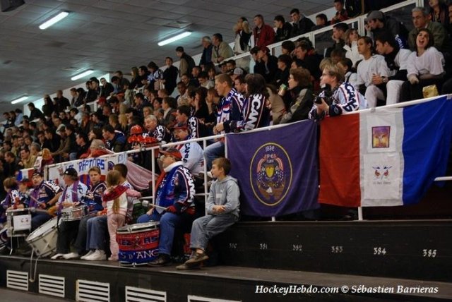 Photo hockey match Tours  - Angers  le 04/10/2008
