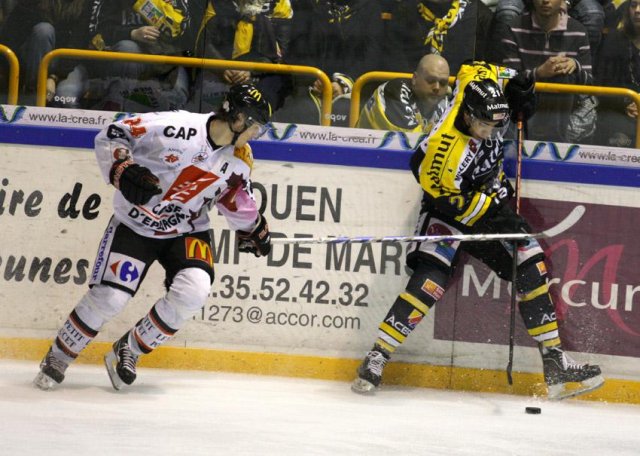 Photo hockey match Rouen - Amiens  le 26/02/2011