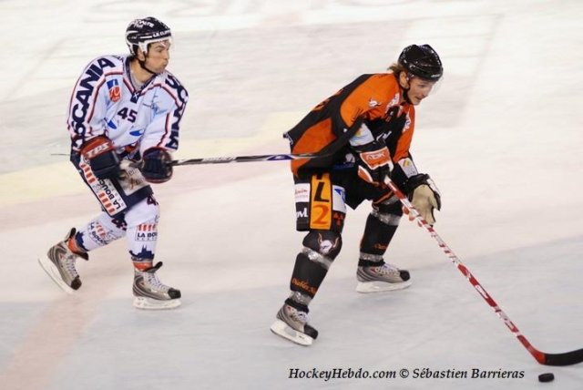 Photo hockey match Tours  - Angers  le 04/10/2008