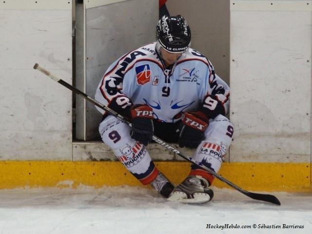 Photo hockey match Tours  - Angers  le 04/10/2008