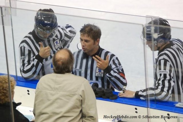 Photo hockey match Tours  - Angers  le 04/10/2008