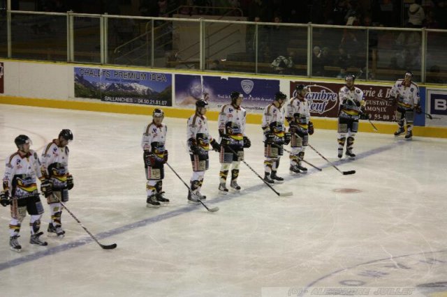 Photo hockey match Chamonix  - Morzine-Avoriaz le 04/03/2011