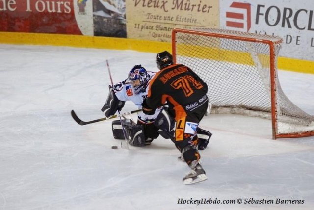 Photo hockey match Tours  - Angers  le 04/10/2008
