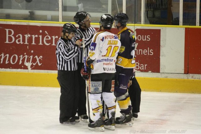 Photo hockey match Chamonix  - Morzine-Avoriaz le 04/03/2011
