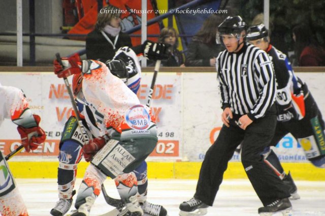 Photo hockey match Caen  - Mont-Blanc le 04/03/2011