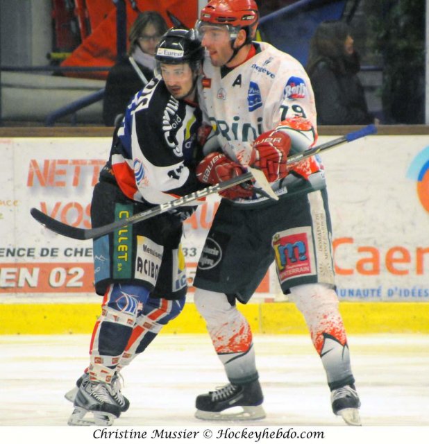 Photo hockey match Caen  - Mont-Blanc le 04/03/2011