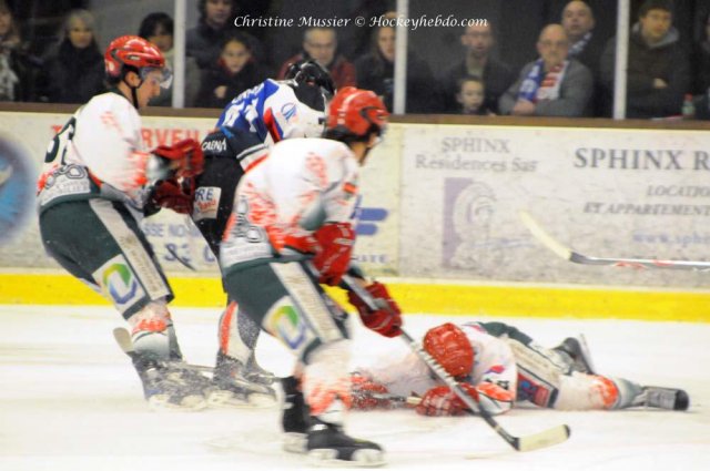 Photo hockey match Caen  - Mont-Blanc le 04/03/2011