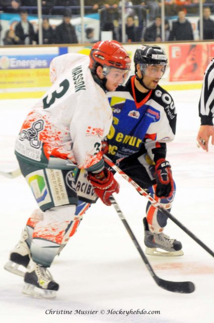 Photo hockey match Caen  - Mont-Blanc le 04/03/2011