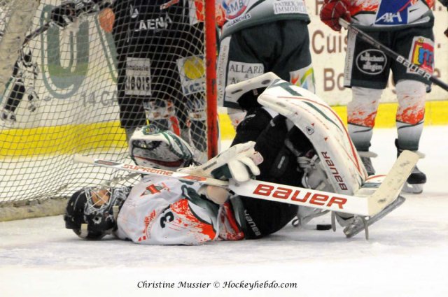 Photo hockey match Caen  - Mont-Blanc le 04/03/2011