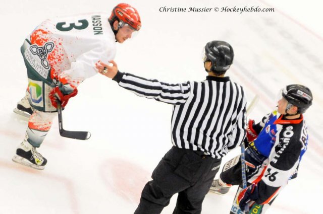 Photo hockey match Caen  - Mont-Blanc le 04/03/2011