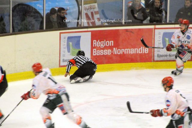 Photo hockey match Caen  - Mont-Blanc le 04/03/2011