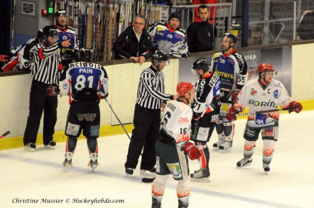 Photo hockey match Caen  - Mont-Blanc le 04/03/2011