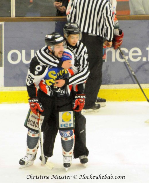 Photo hockey match Caen  - Mont-Blanc le 04/03/2011