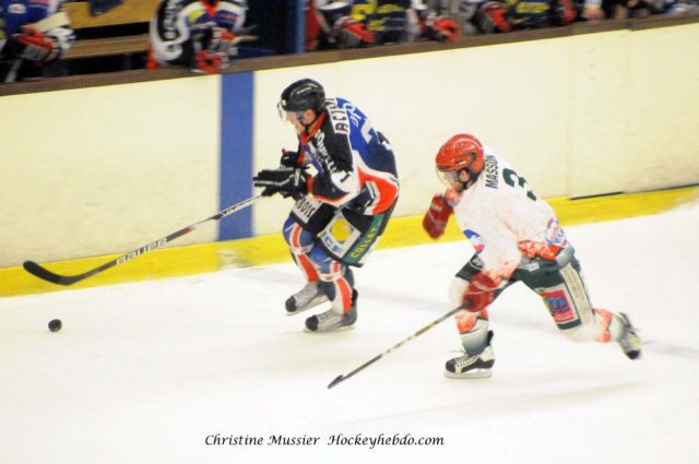 Photo hockey match Caen  - Mont-Blanc le 04/03/2011