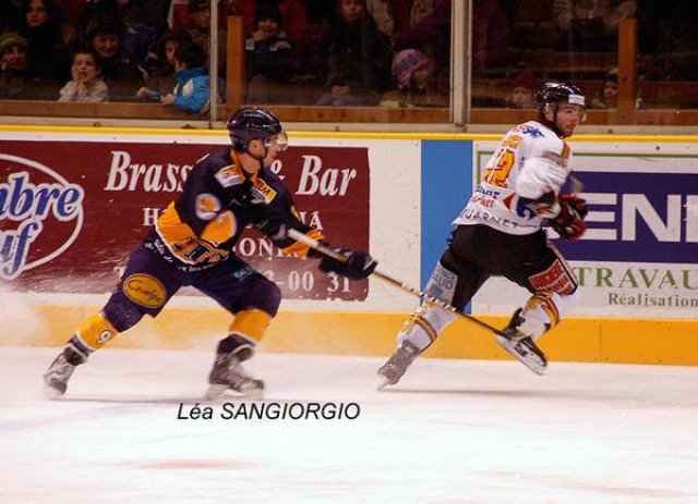 Photo hockey match Chamonix  - Morzine-Avoriaz le 04/03/2011