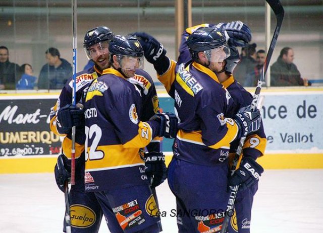 Photo hockey match Chamonix  - Morzine-Avoriaz le 04/03/2011