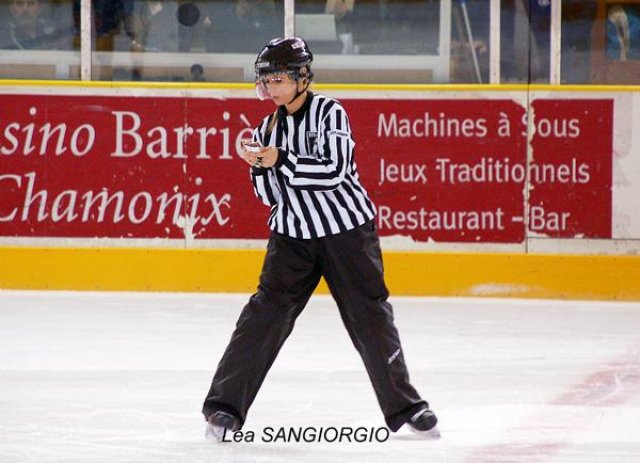 Photo hockey match Chamonix  - Morzine-Avoriaz le 04/03/2011
