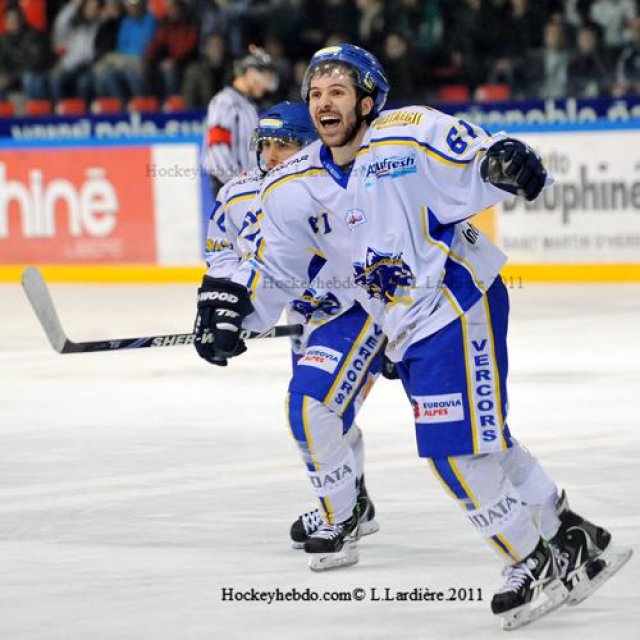 Photo hockey match Grenoble  - Villard-de-Lans le 04/03/2011