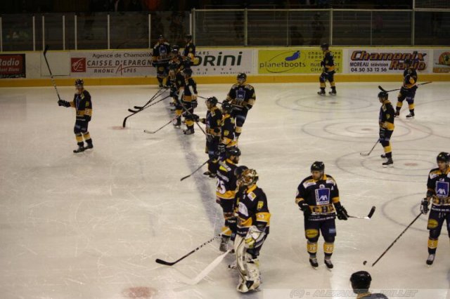 Photo hockey match Chamonix  - Morzine-Avoriaz le 05/03/2011
