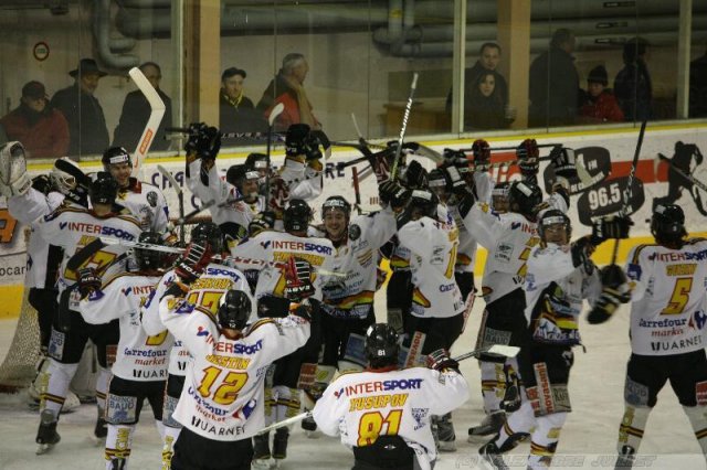 Photo hockey match Chamonix  - Morzine-Avoriaz le 05/03/2011