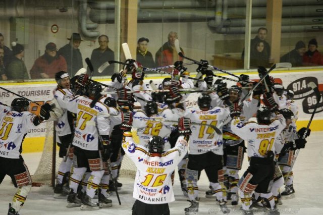 Photo hockey match Chamonix  - Morzine-Avoriaz le 05/03/2011