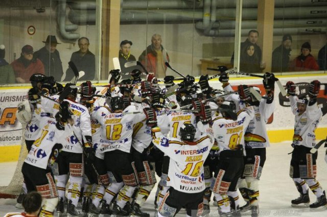Photo hockey match Chamonix  - Morzine-Avoriaz le 05/03/2011