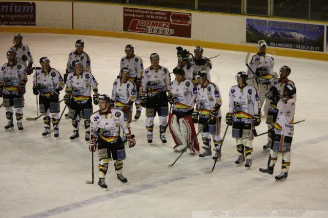 Photo hockey match Chamonix  - Morzine-Avoriaz le 05/03/2011