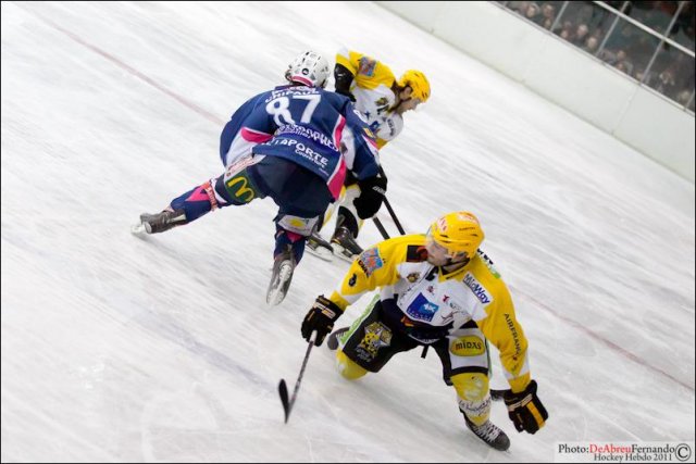 Photo hockey match Epinal  - Strasbourg  le 05/03/2011