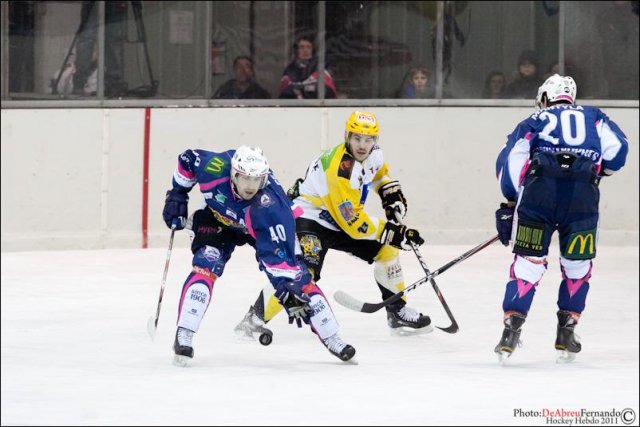 Photo hockey match Epinal  - Strasbourg  le 05/03/2011