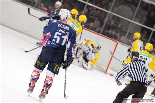 Photo hockey match Epinal  - Strasbourg  le 05/03/2011