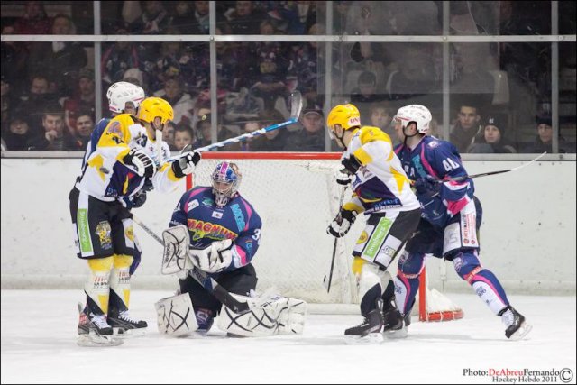Photo hockey match Epinal  - Strasbourg  le 05/03/2011