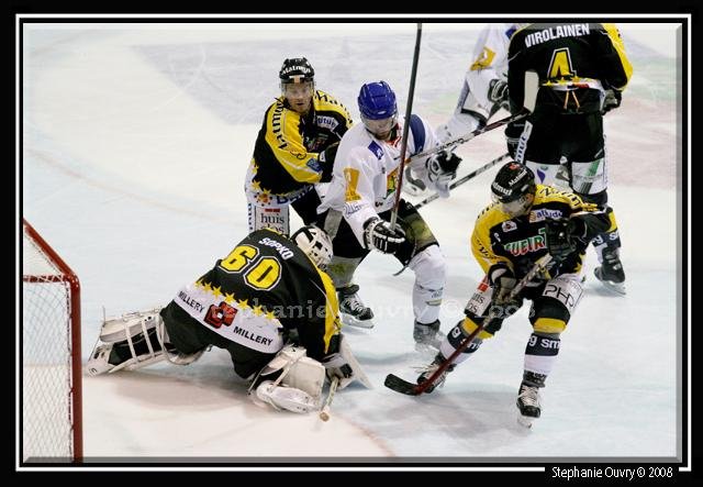 Photo hockey match Rouen - Mont-Blanc le 04/10/2008