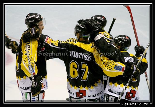Photo hockey match Rouen - Mont-Blanc le 04/10/2008
