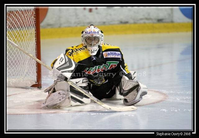 Photo hockey match Rouen - Mont-Blanc le 04/10/2008