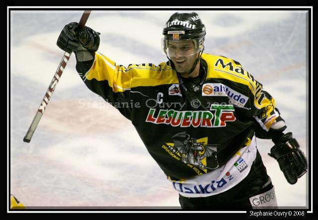 Photo hockey match Rouen - Mont-Blanc le 04/10/2008