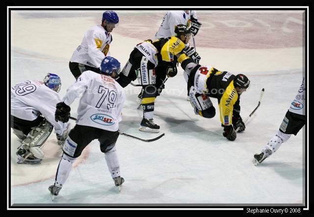 Photo hockey match Rouen - Mont-Blanc le 04/10/2008