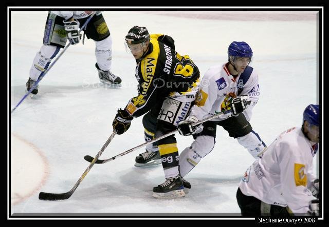 Photo hockey match Rouen - Mont-Blanc le 04/10/2008