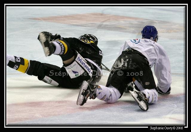 Photo hockey match Rouen - Mont-Blanc le 04/10/2008